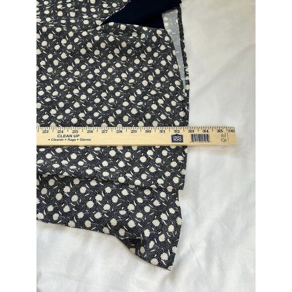 Urban Outfitters Floral Wrap Dress Navy White Womens Sz‎ Small Ruffle Sleeves - Picture 13 of 13